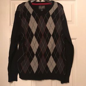 Retrofit Argyle Sweater